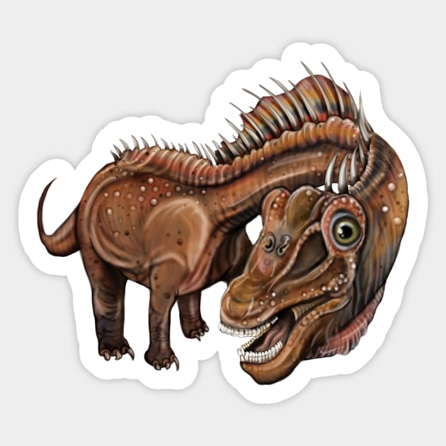 Armani the Amargasaurus Sticker by Be Like Secret